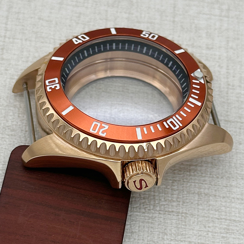 Seiko Watch 5 Sports - 42mm SKX007 SKX009 ケース ドーム型二層サファイアクリスタル NH35