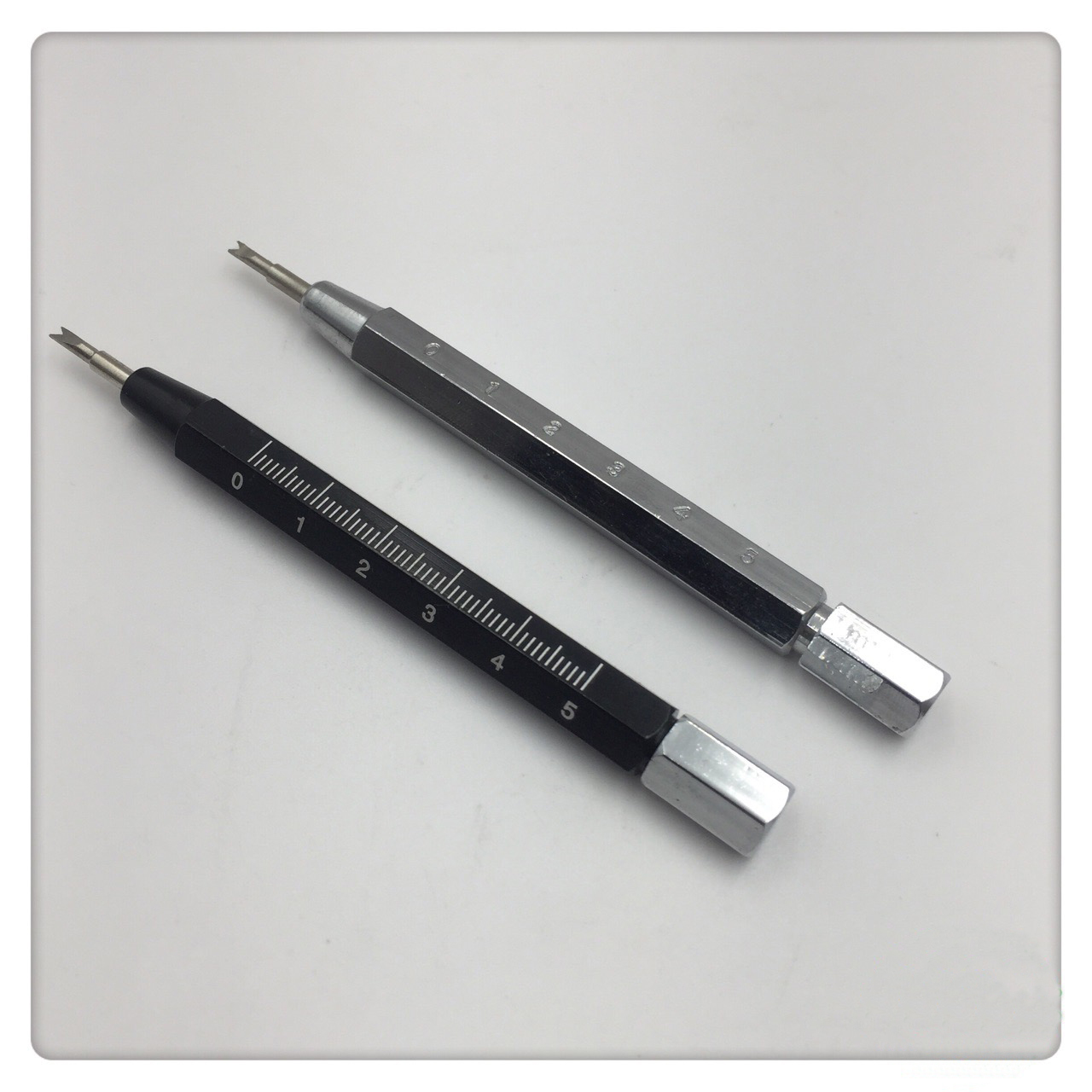 Spring Bar Tool Set - 時計スプリングバーリムーバー、mmスケールの時計バンド修理、時計バンドオープナー、交換用リンクピン、時計修理ハンドツール、3 in 1