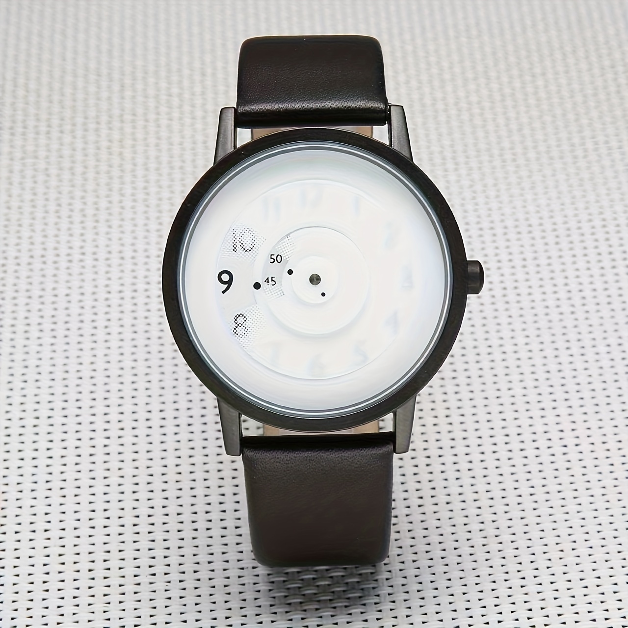 ブラックテクノロジー韓国版時計、ミニマリスト、トレンディなフ - Canvas Strap Watch のレビューと価格