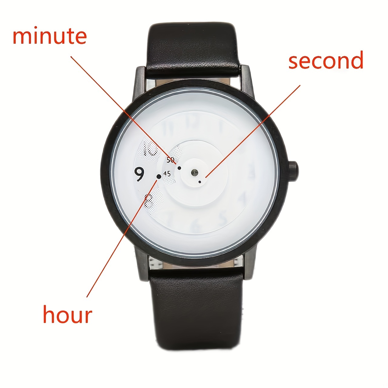 ブラックテクノロジー韓国版時計、ミニマリスト、トレンディなフ - Canvas Strap Watch のレビューと価格