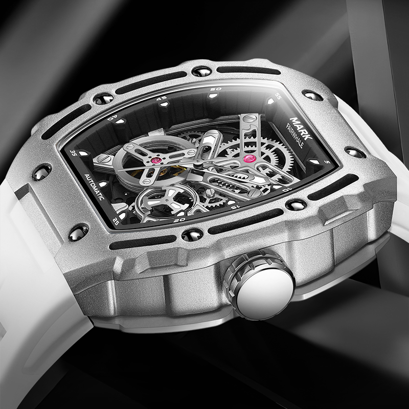 マークフェアホエール FW-6700 新しいメンズ自動腕時計 - Rubber Strap Diver のレビューと価格